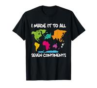 J'Ai Fait Le Tour du Monde sur Les Sept Continents T-Shirt