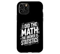 J'Ai Fait Les statistiques mathématiques Funny Data Coque pour iPhone 11 Pro