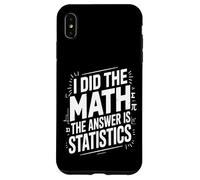 J'Ai Fait Les statistiques mathématiques Funny Data Coque pour iPhone XS Max