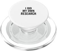 J'Ai Fait Mes Propres recherches sur de drôles de théories du Complot PopSockets PopGrip pour MagSafe