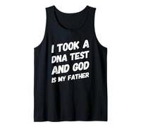 J'Ai Fait Un Test ADN et Dieu est Mon père Christianisme Christ Débardeur