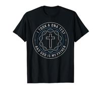J'Ai Fait Un Test ADN et Dieu est Mon père T-Shirt Graphique avec Valeur