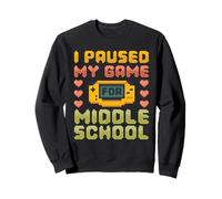 J'ai fait une pause pour mon jeu pour le collège Sweatshirt