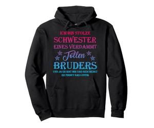 J'Ai fière sœur Un Putain de Grands frères Sweat à Capuche