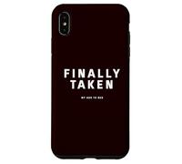 J'Ai finalement mis Mon Cul au lit Coque pour iPhone XS Max