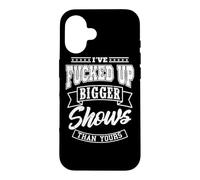 J'Ai gâché des Concerts Plus Importants Que Les tiens (ingénieur du Son) Coque pour iPhone 16