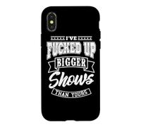 J'Ai gâché des Concerts Plus Importants Que Les tiens (ingénieur du Son) Coque pour iPhone X/XS