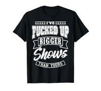 J'Ai gâché des Concerts Plus Importants Que Les tiens (ingénieur du Son) T-Shirt Graphique avec Valeur