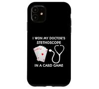 J'Ai gagné Le stéthoscope de Mon médecin dans Un Jeu de Cartes Coque pour iPhone 11