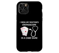 J'Ai gagné Le stéthoscope de Mon médecin dans Un Jeu de Cartes Coque pour iPhone 11 Pro