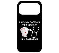 J'Ai gagné Le stéthoscope de Mon médecin dans Un Jeu de Cartes Coque pour iPhone 17 Pro Max