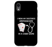 J'Ai gagné Le stéthoscope de Mon médecin dans Un Jeu de Cartes Coque pour iPhone XR