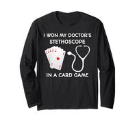 J'Ai gagné Le stéthoscope de Mon médecin dans Un Jeu de Cartes Manche Longue