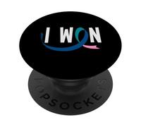 J'Ai gagné Un survivant du Cancer de la thyroïde PopSockets PopGrip Adhésif