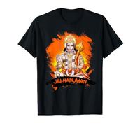 Jai Hanuman Hindu God Worshipping T-Shirt