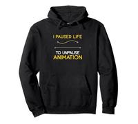 J'ai interrompu ma vie pour débloquer Animation Un animateur motion designer Sweat à Capuche