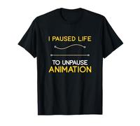 J'ai interrompu ma vie pour débloquer Animation Un animateur motion designer T-Shirt