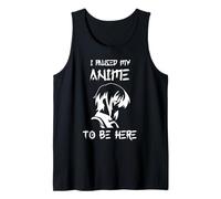 J'ai interrompu mon anime pour être ici anime kawaii manga japonais Débardeur