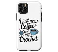 J'Ai Juste Besoin De Café Et Mon Amour De Café Au Crochet Coque pour iPhone 11 Pro