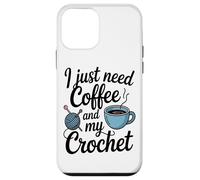 J'Ai Juste Besoin De Café Et Mon Amour De Café Au Crochet Coque pour iPhone 12 Mini