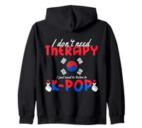 J'Ai Juste Besoin d'écouter K-Pop Pop coréenne K Pop Sweat à Capuche