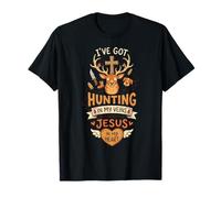 J'Ai la Chasse dans Mes veines et Jésus dans Mon cœur T-Shirt