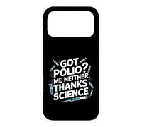 J'Ai la polio, Moi Non Plus, grâce à Science Pro Vaccine Awareness Coque pour iPhone 17 Pro Max