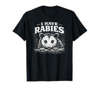 J'Ai la Rage Possum Funny Rabid Possum J'Ai la Rage T-Shirt