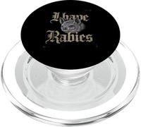 J'Ai La Rage Tshirt Bat Vintage Rétro Drôle PopSockets PopGrip pour MagSafe