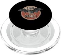J'Ai La Rage Tshirt Bat Vintage Rétro Drôle PopSockets PopGrip pour MagSafe