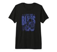 J'Ai la Trompette Blues Music T-Shirt Haut de Gamme