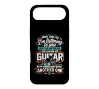 J'Ai l'air d'écouter mais dans ma tête Je Joue de la Guitare Coque pour iPhone Air
