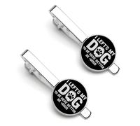 J'ai laissé mon chien ici. Ça a intérêt à être bien. 3 pinces à cravate argentées pour homme, pinces rondes, lot de 2, épingles à cravate pour mariage, anniversaire, affaires, remise de diplôme.