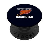 J'Ai laissé Mon cœur dans Cambrian Funny Opabinia Paleontologie PopSockets PopGrip Adhésif