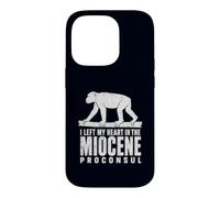 J'Ai laissé Mon cœur dans la Science des singes fossiles du Proconsul du Miocène Coque pour iPhone 14 Pro