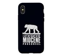 J'Ai laissé Mon cœur dans la Science des singes fossiles du Proconsul du Miocène Coque pour iPhone X/XS
