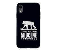 J'Ai laissé Mon cœur dans la Science des singes fossiles du Proconsul du Miocène Coque pour iPhone XR