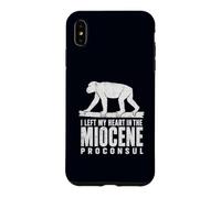 J'Ai laissé Mon cœur dans la Science des singes fossiles du Proconsul du Miocène Coque pour iPhone XS Max