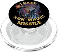J'Ai lancé Un Sorcier drôle de Missile Non Magique PopSockets PopGrip pour MagSafe