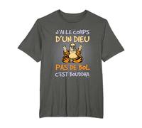 J'ai le Corps d'un Dieu maillot Homme Comique Bouddha T-Shirt