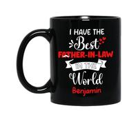 J'Ai Le Meilleur Beau-Père Du Monde Mug Céramique Tasse À Thé Durable Tasse À Café Cadeaux Amusants Pour Pâques Bureau Noël 330ml