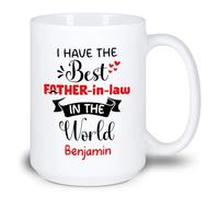 J'Ai Le Meilleur Beau-Père Du Monde Tasse À Café Drôle Mug Unique Tasse À Thé Cadeaux Fantaisie Pour Collègue Noël Bureau 330ml