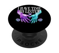 J'Ai Le Temps d'écouter Heart Hands PopSockets PopGrip Adhésif