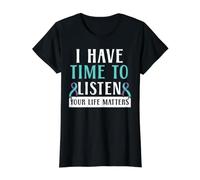 J'Ai Le Temps d'écouter Votre Vie Compte Santé mentale T-Shirt Graphique avec Valeur