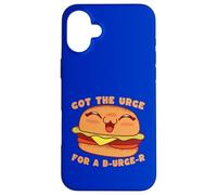 J'Ai l'envie de B-Urge-R Cute Burger Pun Coque pour iPhone 16 Plus