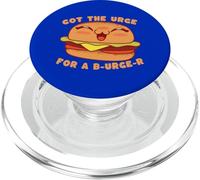 J'Ai l'envie de B-Urge-R Cute Burger Pun PopSockets PopGrip pour MagSafe