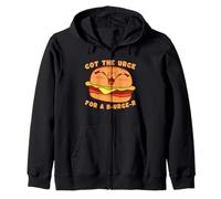 J'Ai l'envie de B-Urge-R Cute Burger Pun Sweat à Capuche