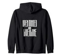 J'ai l'esprit ouvert et je vis seule Sweat à Capuche