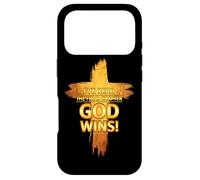 J'Ai lu Le dernier chapitre : Dieu gagne la Foi chrétienne Coque pour iPhone 17 Pro