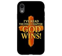 J'Ai lu Le dernier chapitre : Dieu gagne la Foi chrétienne Coque pour iPhone XR